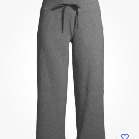 Athletic Works Women’s Heather Gray Athleisure Relaxed Fit Capris XXL/20 NEW - Picture 5 of 6